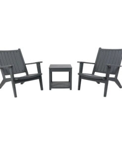 Custom Modern Nordic Design Outdoor HDPE Sofa Set for Balcony Homestay Hotel Garden Villa Courtyard Outdoor Furniture