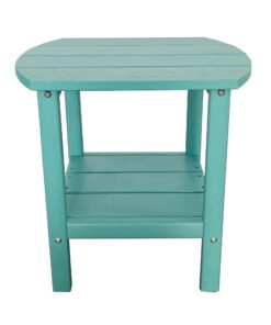Alternative view of Modern Design Double-Layer HDPE Side Table for Outdoor & Bathroom Furniture