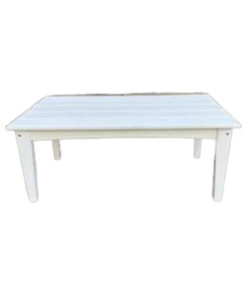 Modern HDPE Plastic Dining Table with Premium Quality for Outdoor Restaurants Parks Picnics Beach Camping & Hotel Use