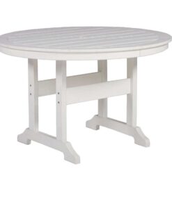Modern Anti-UV HDPE Dining Table Set for Outdoor Garden Furniture for Park Hotel or Courtyard