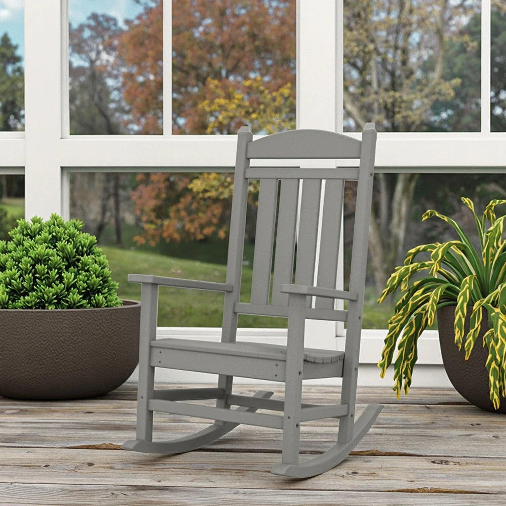 Adirondack HDPE Chairs Modern Beach Garden Patio Cheapest Camping Price Plastic Outdoor Rocking Chair - Image 4