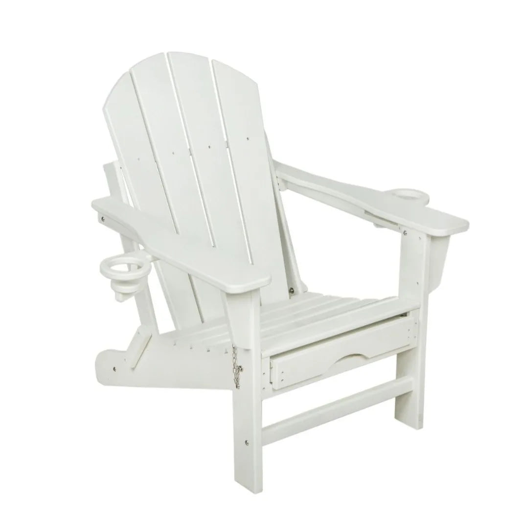 Modern Design Outdoor Recliner Beach & Pool Frog Chair with Wood Seat for Balcony Leisure for Hotels Villas & Courtyards - Image 3