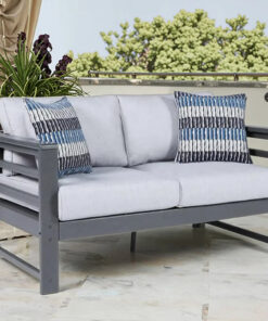 Alternative view of Outdoor HDPE Sofa Patio Open-air Balcony Waterproof UV Resistant Hotel B&B Garden Lounge Chair Outdoor Furniture