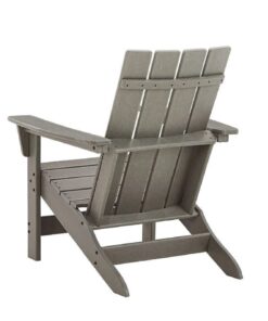 Alternative view of Modern Adirondack Chair Comfortable Design Durable HDPE Colorful for Outdoor Courtyard Bedroom Villa Use Stackable Outdoor