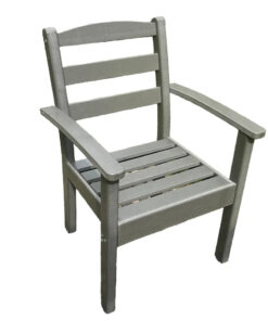 Modern Outdoor HDPE Dining Chairs for Patio Balcony Villa Park Gym-Durable Casual Dining Furniture for Open Air Cafe Living Room