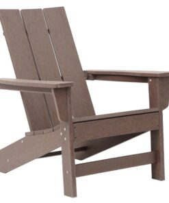 Modern Design Adirondack Chair for Outdoor Courtyard Use Durable HDPE Colorful Furniture Outdoor Furniture