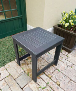 Alternative view of Modern HDPE End Tables Square Side Table Small Coffee Table for Indoor Outdoor Outdoor Furniture for Patio Backyard Pool Park