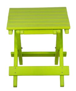 American Style Outdoor HDPE Square Bar Table and Chair Sunproof Coffee Shop Cafe Tables