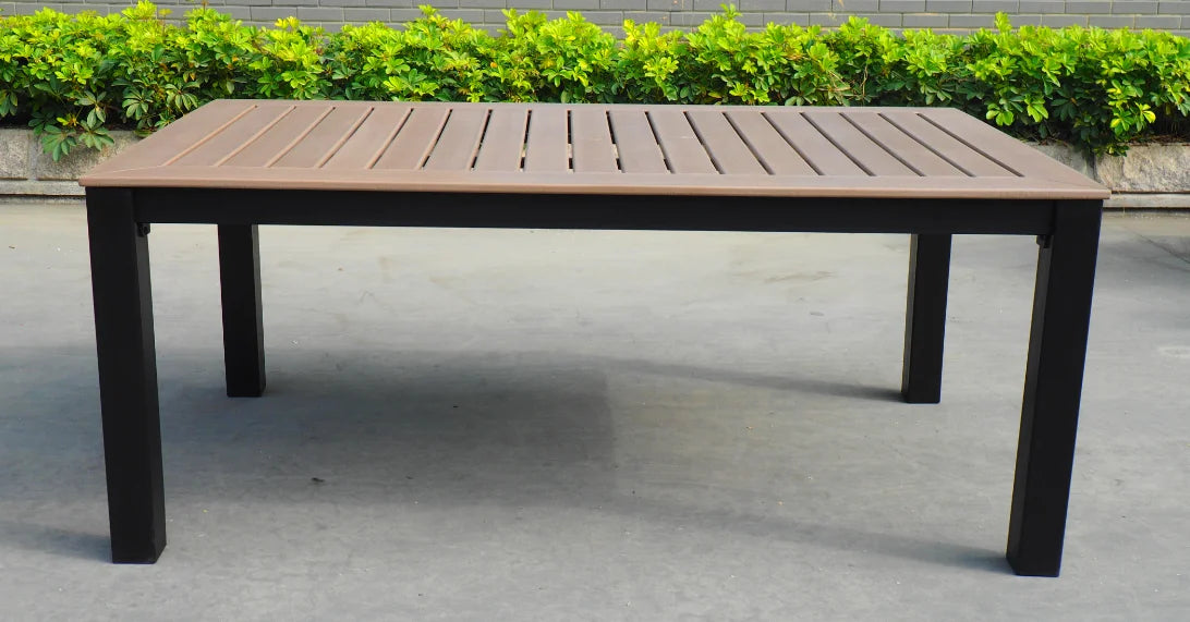 Modern Design HDPE Plastic Beach Table Premium Quality for Outdoor Restaurants Seaside Parks Long Table Picnics - Image 7