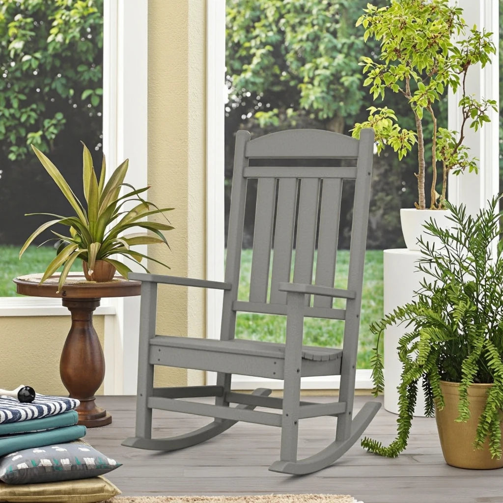 Adirondack HDPE Chairs Modern Beach Garden Patio Cheapest Camping Price Plastic Outdoor Rocking Chair - Image 3