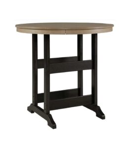 Modern HDPE Patio Picnic Bar Garden Camping Table Chair Durable for Outdoor Hotel Park School Round Coffee Table Courtyard