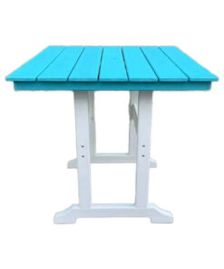 Durable Modern Style Outdoor HDPE Patio Picnic Bar Garden Camping Table Chair for Dining Hotels Parks Schools Villas Camping