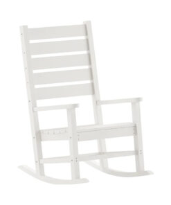 Furniture All-Weather Indoor/Outdoor Rocking Chair Modern Design HDPE Rocker