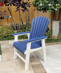 Alternative view of Modern Adirondack Arm Chair Waterproof HDPE Durable Outdoor Furniture Styling Chair