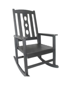 Alternative view of Comfortable Modern Style HDPE Rocking Chair for Home Leisure for Balcony Garden Use Rocking Chair for Adults