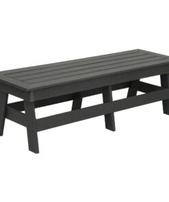 Contemporary Style HDPE Outdoor Dining Bench Contemporary Garden Chairs for Outdoor Use