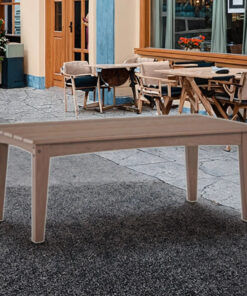 Alternative view of Modern Design HDPE Plastic Dining Table Premium Quality for Outdoor Restaurants Parks Picnics