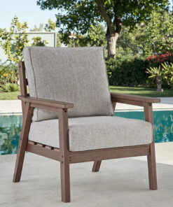 Alternative view of HDPE Outdoor Material Wood Grain Lounge Chair Sofa Combination for Patio Garden Hotel Furniture Muebles Para La Casa