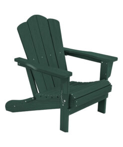 Modern HDPE All-Weather Folding Adirondack Chairs Outdoor Patio Lawn Backyard Deck Fire Pit Chair