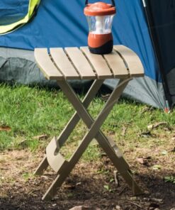 Quik-Fold Side Table Modern Outdoor Furniture Portable Plastic Panel Style for Outdoor Use