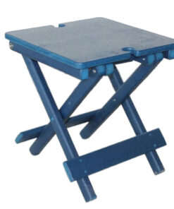 Alternative view of Lightweight Modern Outdoor HDPE Square Bar Table Durable American Sunproof for Patio Coffee Table Shop Courtyard Assembly