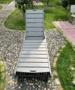 Alternative view of Modern Versatile Hdpe Outdoor Furniture Lounger Sun Bed for Pool Courtyard Park or Villa for Outdoor Furniture Sunbed