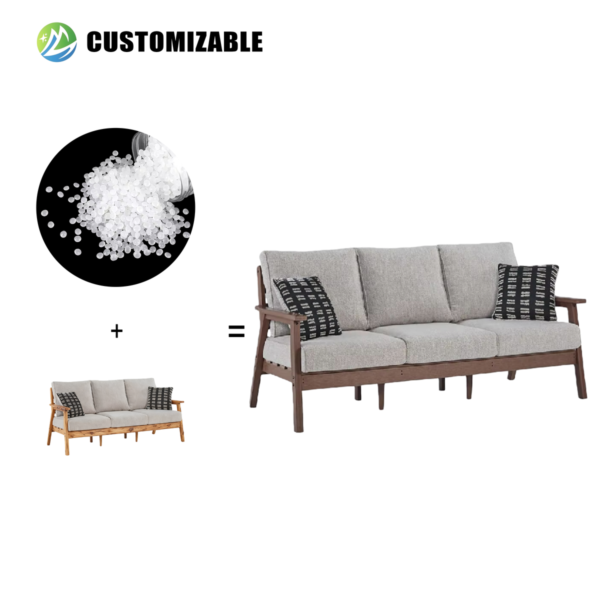 Modern Outdoor HDPE Durable Modular Sofa M420-838
