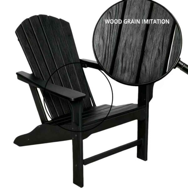 MEISEN M016-892 Modern Design Adirondack Chairs Outdoor Courtyard Use Durable HDPE Colorful Waterproof Portable Outdoor