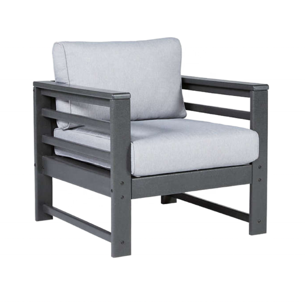 HDPE Outdoor Chair Sofa Set Furniture Living Room Combination Patio Balcony Garden Hotel Hall Clubhouse Exposed Lounge Furniture