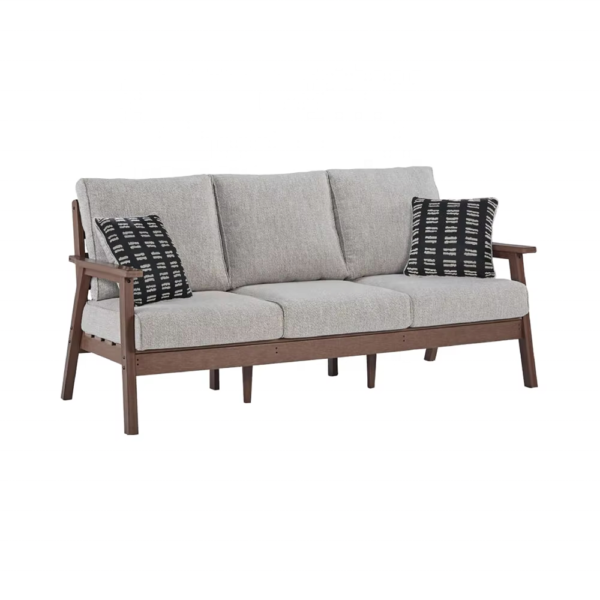 Outdoor HDPE Durable Material Modular Sofa Sofa Open-air Balcony Waterproof UV Hotel B&B Garden Outdoor Furniture