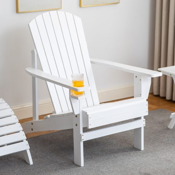 Modern HDPE Adirondack Foldable Chair for Hotel Villa Courtyard Pool Wholesale Outdoor Use Casual Frog for Living Room