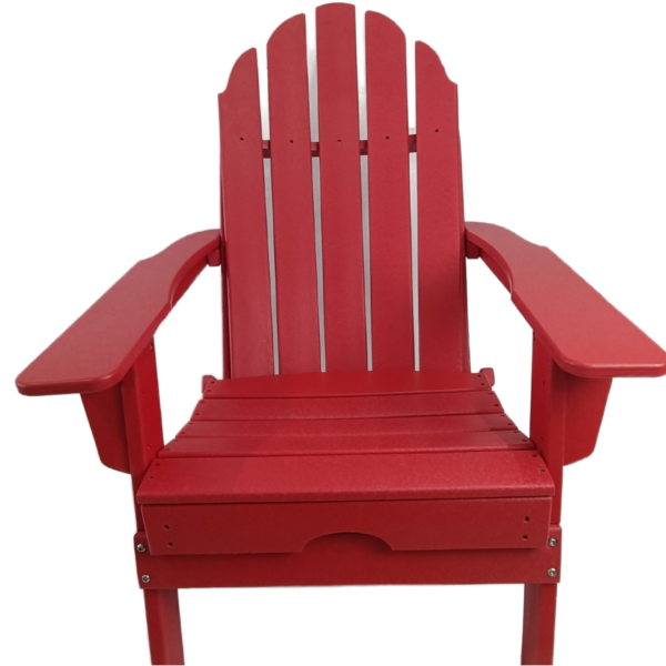 American Style Outdoor HDPE Square Camping Chair with Sunproof Feature Modern Design for Coffee Shop Patio Balcony & Chair