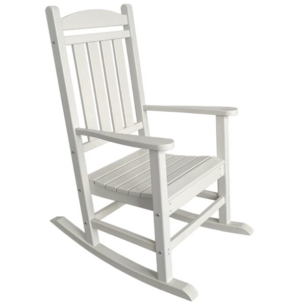 Custom Adirondack Design HDPE Frog Rocking Chair Modern Plastic for Indoor Bedroom Outdoor Patio Garden & Beach Leisure