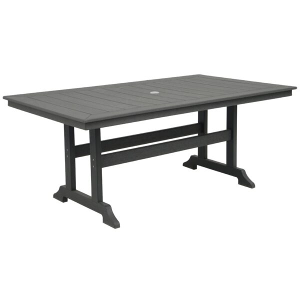 Durable HDPE Modern Design Outdoor Dining Table for Indoor and Outdoor Use As Outdoor Furniture