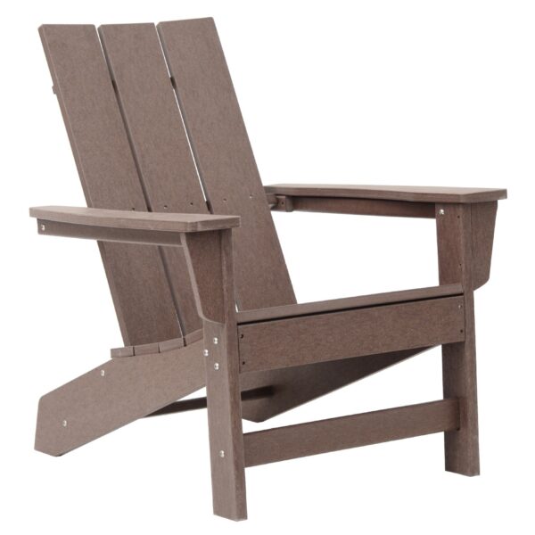 Modern Design Adirondack Chair for Outdoor Courtyard Use Durable HDPE Colorful Furniture Outdoor Furniture