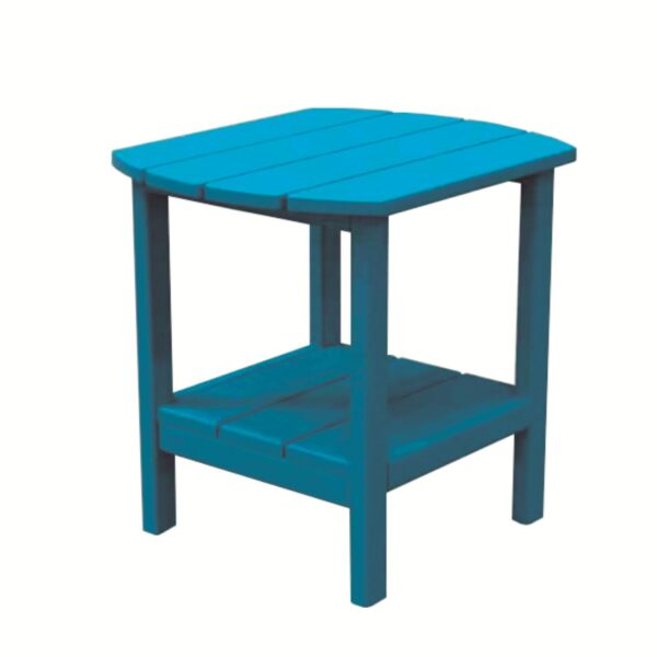 Modern Double-Layer HDPE Coffee Table Outdoor Furniture for Courtyard Farmhouse Hotel Use Bathroom Cabinet