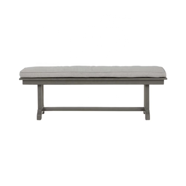 Contemporary Style HDPE Outdoor Dining Bench and Garden Chairs Set Modern Design for Outdoor Use