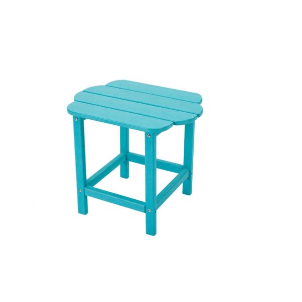 Modern Design Outdoor Cafe Bar Table and Chair Set HDPE Portable Table for Balcony Sun Protection