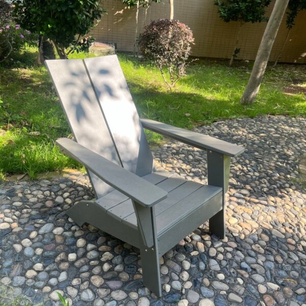 Modern Design Adirondack Chairs Outdoor Courtyard Use Durable HDPE Colorful Hdpe Outdoor Furniture