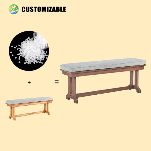 Adjustable HDPE Sun Loungers and Outdoor Tables with Waterproof Design for Poolside Beach Park & Backyard Relaxation