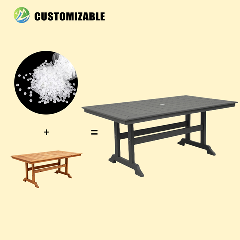 Modern Foldable Lightweight Weather Resistant HDPE Stackable Outdoor Furniture for Hospital & School Use with 5-Year Warranty