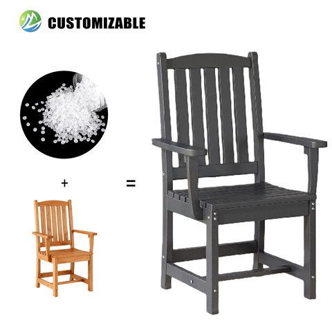 Poolside Foldable HDPE Modern Design Durable Lightweight Stackable Outdoor Table Slip-Resistant Waterproof Seating Hospital