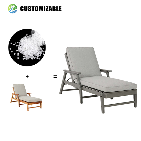 Recycled HDPE Coffee Table UV-Resistant, Zero Maintenance Eco Outdoor Side Table for Deck & Lounge