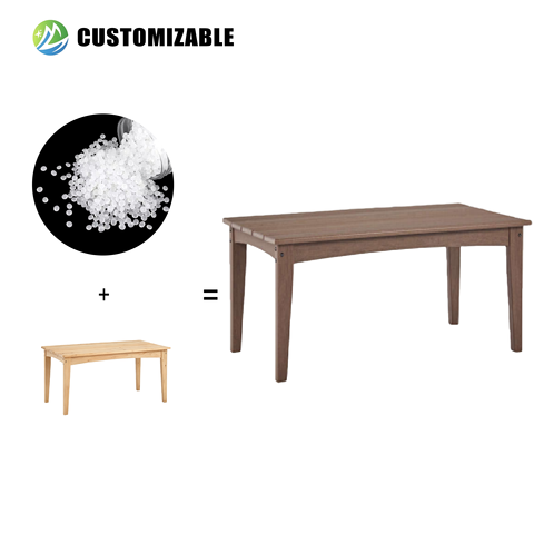 Modern Design HDPE Plastic Dining Table Premium Quality for Outdoor Restaurants Parks Picnics Hotels Gyms