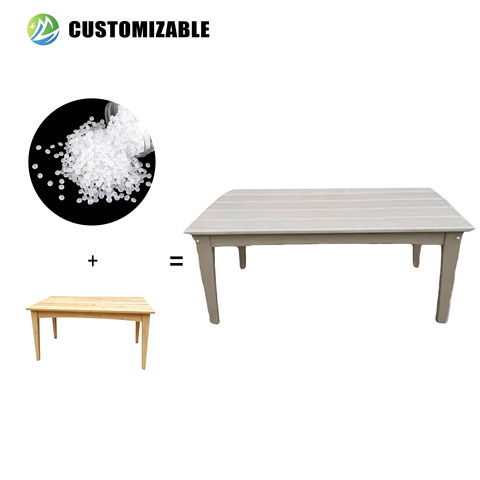 Premium Quality HDPE Dining Table Modern Design Durable Outdoor Restaurants Table Camping Gym Events Furniture MEISEN M114-701