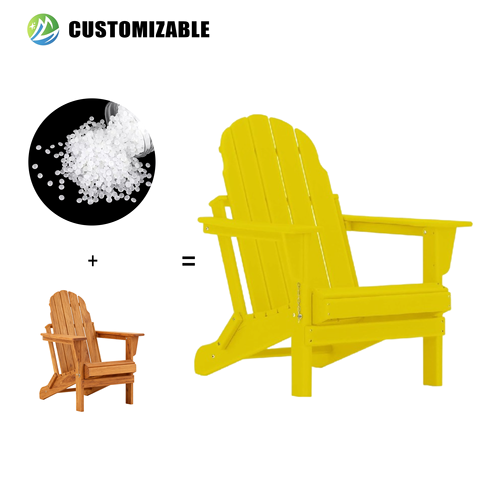 Sustainable Material Foldable Zero Maintenance Eco-Friendly HDPE Garden Table Chairs Waterproof UV Heat Resistant Outdoor 5-Year