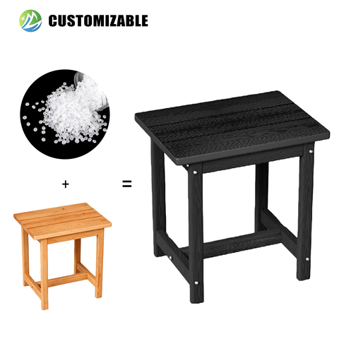 Wholesale Modern HDPE Recycled Plastic Outdoor Furniture Seating Commercial Patio Set for Restaurant Resort Beach Club Low