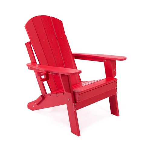 Modern Design HDPE Frog Chair Adirondack Chair Foldable for Outdoor Use in American Garden Villa in HDPE Material
