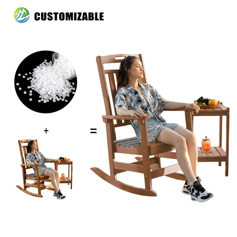 Golf Course HDPE Outdoor Furniture Weatherproof Outdoor Table and Chair & Side Table for Club