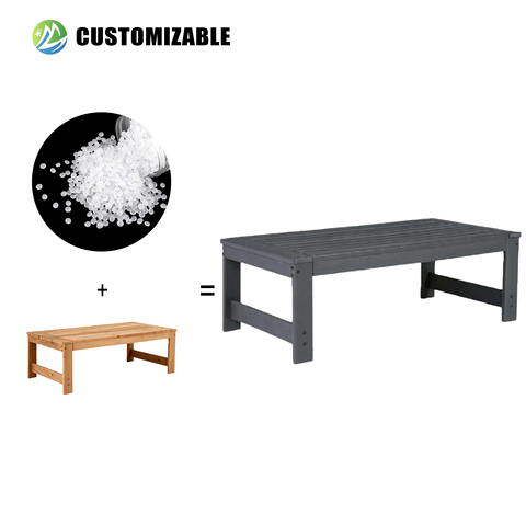 Premium Quality MEISEN Modern HDPE Waterproof Durable Outdoor Cocktail Table for Restaurants Parks Picnics Events
